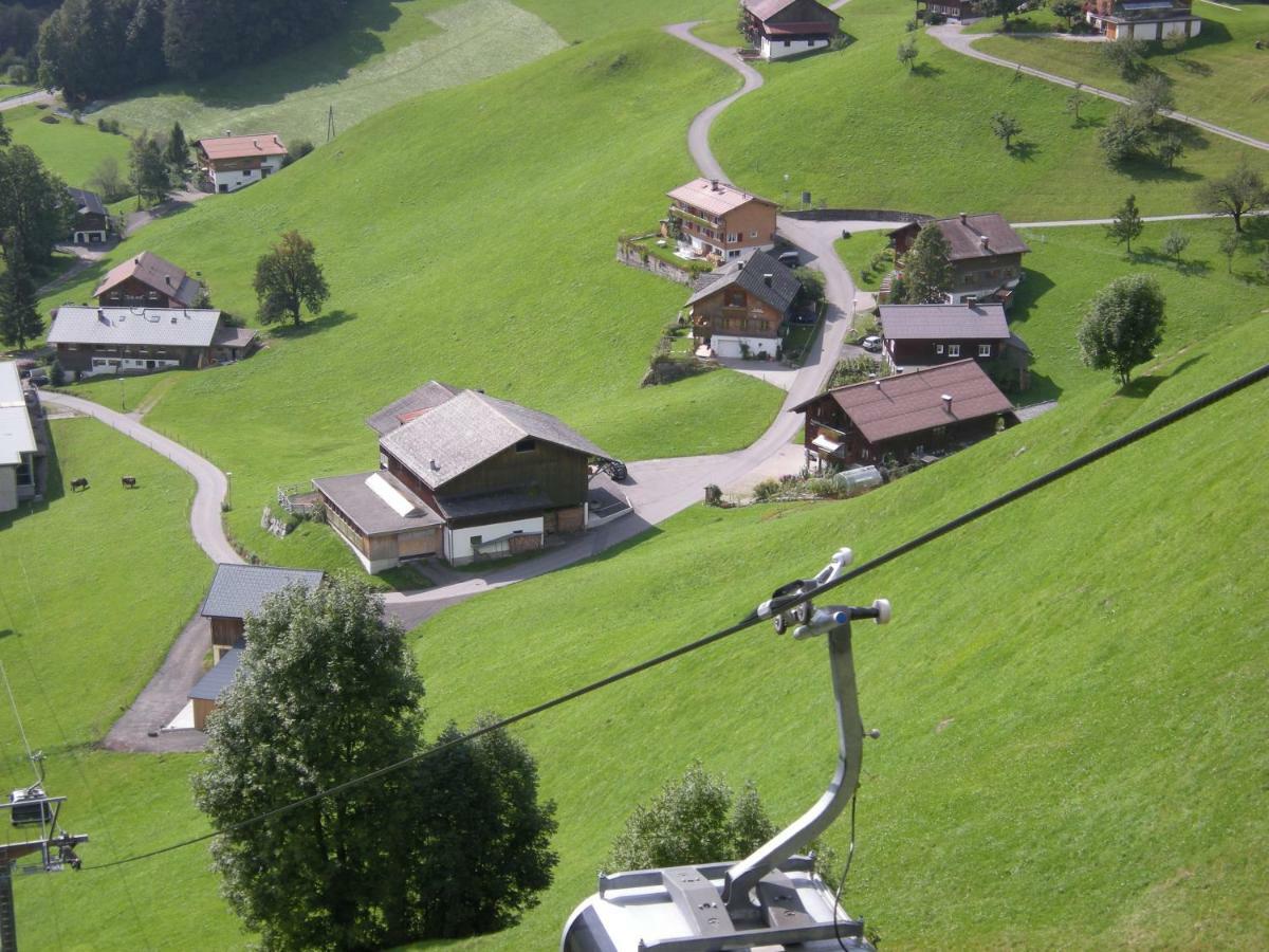 Appartements Karin Mitten Im Gruenen Schoppernau Kültér fotó